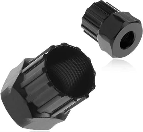 2 Pcs Bike Cassette Lockring Tool,Multifunctional Bottom Bracket Removal Tool Bicycle Cassette Removal Tool for Shimano,for SRAM,for Sun Race, for SunTour