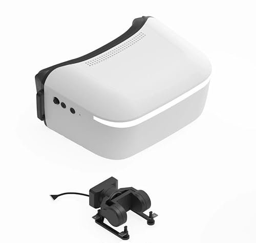 ZDANYA FÜR Walksnail für Avatar HD-Brille L 1920 x 1080 4,5 Zoll 4 km Entfernung Head Tracking für RC-Cars FPV-Drohnen Starrflügel(with GM2 (No Camera))