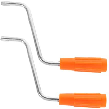 GRIRIW Pasta Maker Handle Replacement 2pcs Manual Pasta Making Accessories Universal Handle Part