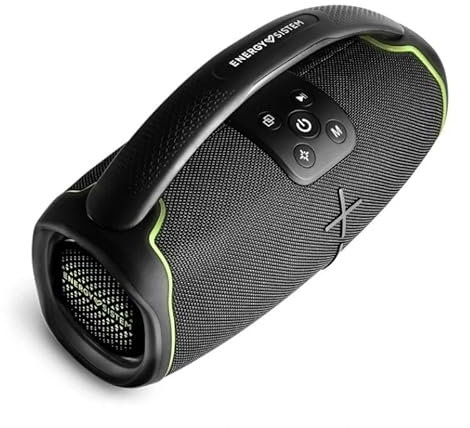 glowster Altavoz Bluetooth con Sonido Envolvente, conexión inalámbrica, batería de Larga duración y diseño portátil, Ideal para música en Fiestas y Actividades al Aire Libre.