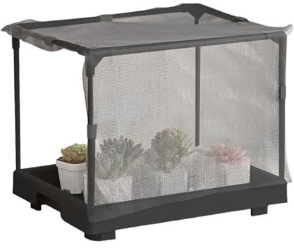 Mini serra da interno – Piccola casa per piante | Strumento per la coltivazione di ortaggi da giardino per patio, balcone, cortile appartamento di giardinaggio