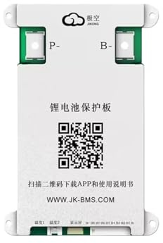 NATEPLALFC JK Smart Active BMS BD4A8S4P, Batteria agli ioni di Litio Lifepo4 LTO 4S-8S 12V 24V, Corrente di bilanciamento 0,4A 40A