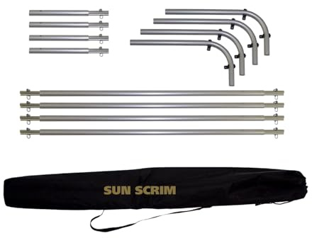 Sun-Scrim Rahmen 244 cm X 244 cm 8' X 8'