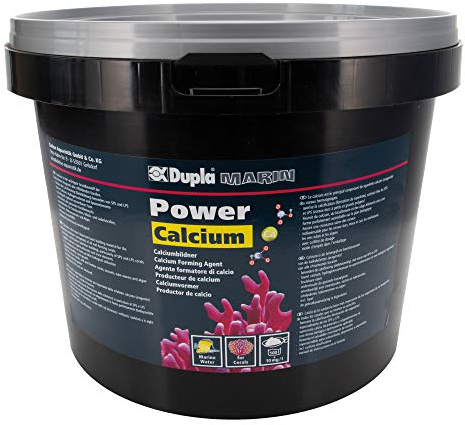 DUPLA Power Calcium I 10 kg I Zur Unterstützung für den gesunden Korallenwuchs I Inklusive Dosierlöffel