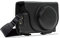 MegaGear MG283 Sony Cyber-shot DSC-RX100 VI, DSC-RX100 V, DSC-RX100 IV, DSC-RX100 III Ever Ready - Étui de Protection en Cuir avec Bandoulière - Noir
