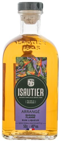 Isautier Arrangé BANANA FLAMBÉ Rum Liqueur 40% Vol. 0,5l