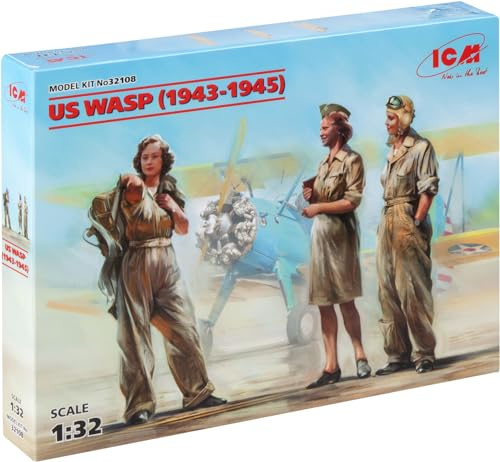 ICM ICM32108 1:32-US WASP 1943-1945 (3 Figuren)