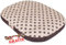HobbyDog OVAL MOWBEZ7 + Spieltau gratis Hundebett Ruheplatz Hundematratze Hundekissen Hundematte Schlafplatz (4 Verschiedene Größen) (XL (108 x 85 cm))