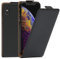 EAZY CASE Hülle kompatibel mit iPhone X/XS Flip Cover zum Aufklappen, Handyhülle aufklappbar, Schutzhülle, Flipcover, Flipcase, Flipstyle Case vertikal klappbar, aus Kunstleder, Schwarz