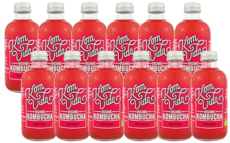 Kombucha Frutos Rojos (Berryvida) Bio 12x250ml Komvida