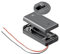 CABLEPELADO Batteriehalter mit EIN-/Ausschalter | AA-Batteriehalter | inkl. 200 mm Kabel | Gesamtspannung: 3 V (1,5 V pro Batterie) | passend für 2 Batterien LR6 AA (FR6, HR6, LR6)