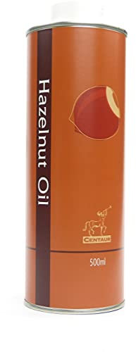 Centaur Foods Quality 100% French Hazelnut Oil 500ml Amazing for Cooking, Skincare and Hair