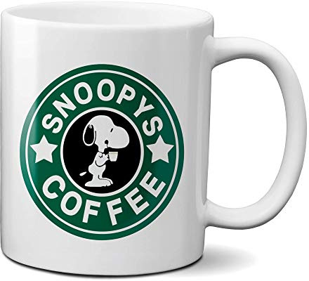 Mugtime (TM - Cartoon Peanuts Coffee - Funny Mug Cup - Ceramic Mug 11oz