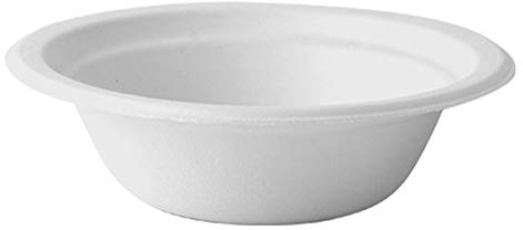 ABENA 1000 bols Ø 18 cm - 400 ml en canne à sucre 100% biodégradable