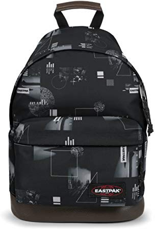 Eastpak Wyoming Rucksack, 40 cm, 24 L, Schwarz (Shapes Black)