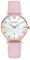 Kistanio Damenuhr Petit Rose Edelstahl Saphirglas mit rosa Lederband RG-PM-L-ZRO