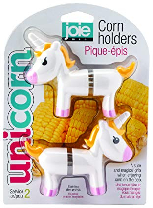 Joie t16006 Soportes para maíz, Acero Inoxidable 18/8, Plateado