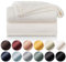 Blumtal Fleecedecke, 150 x 200 cm, weiß, Oeko-TEX®-Zertifiziert, Sofadecke, Cocooning – Fleecedecke dick, flauschig, weich und warm – hohe Qualität
