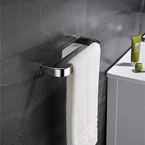 Celbon Towel Bar Holder Self Adhesive Towel Ring Holder Stainless Steel For Kitchen Bathroom Toilet 26CM (Chrome)