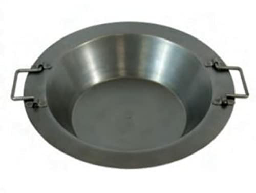 Brasero Extérieur pour Jardin Terrasse Balcon, Brasero Rond Coloris Gris - Ø 35