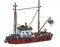 BlueBrixx Pro 104263 – Altes Fischerboot aus Klemmbausteinen mit 1293 Bauelementen. Lieferung in Originalverpackung.