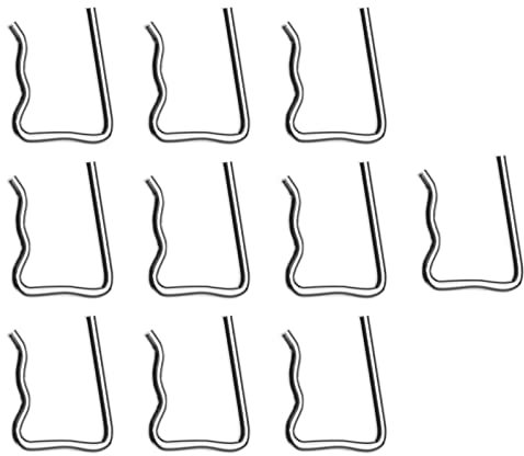 YINETTECH 10pcs Clip de Fuite d'injecteur 1982A4 1579KK 03L130447 7701477442 Remplacement Compatible avec Peugeot Compatible avec Citroen Kit de Tuyau de Carburant Voiture