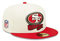 New Era Herren Creme/Scarlet San Francisco 49ers 2022 Sideline 59FIFTY Fitted Hat