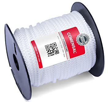 COMENSAL® Cordeau de Maçon Nylon 30m - Épaisseur 3mm - Solide - En Bobine - Made in EU