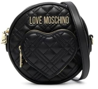 Love Moschino Damen Schultertasche, Nero