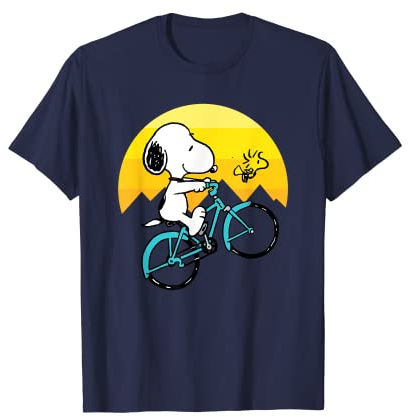 Peanuts – Snoopy Sping Biking T-Shirt