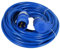 SPARES2GO 16A Extension Lead 14m 240V 2.5mm Outdoor Construction Site Heavy Duty Generator Power Cable (Blue)