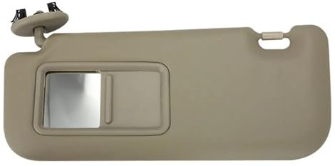 Parasol Coche para Toyota para Auris para Corolla 2010 2011 2012 2013 Visera para Automóvil Espejo Gris Beige Lado Izquierdo Derecho Interior Lado Pasajero Conductor Parasol Coche Delantero (Color :