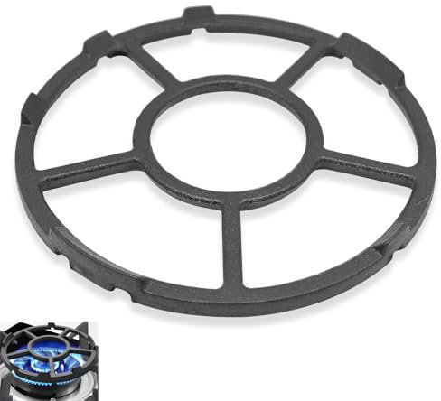Cisolen Cast Iron Wok Support Ring Wok Ring for Gas Hob Universal Non Slip Pan Support Stand Cooktop Range Pan Rack for Burner Gas Stove Hobs