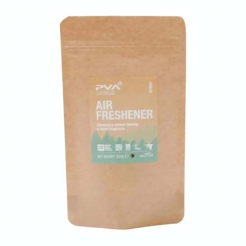 PVA Hygiene Water Soluble Paper Sachets Air Freshener (Pack 20) | Dissolves fully in water to create an active deodorising solution, ensuring easy portion control without messy spills.