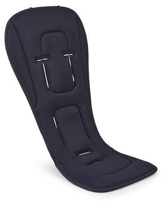 Bugaboo Colchoneta Doble Confort para carritos, Comodidad para todas las estaciones, Ajuste mejorado, Compatible con todos los carritos Bugaboo, Reversible, Malla 3D supersuave, Deep Indigo