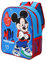 Disney Mickey Mouse Kids Backpack – Lightweight Back to School Bag with Water Bottle Pocket, Preschool Rucksack for Boys & Girls, Officially Licensed, Ideal for School, Travel & Everyday Use