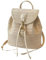 DuomaiJJ Strohtasche Mode Stroh Gewebter Rucksack Frauen Umhängetaschen Sommer Teenager Girl Qualitätsbeutel Weibliche Reisetasche Bücher Rucksack Rucksack-beige