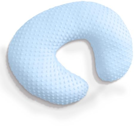 Guerity Stillkissenbezug zum Stillen, Babyfütterungskissen, Stützkissenbezug für Neugeborene, Blau