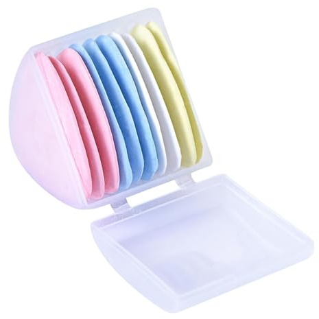 Generisch Sewing Chalk, Fabric Set, 10 Pieces, Colourful Marker Chalk Pens, Multi Lacquer Tailor's Chalk for Garment Seams, Fabric Markings, Clothing, Quilt, Remodel R
