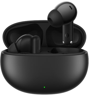 realme TechLife Buds Auricolari Wireless,Cuffie Bluetooth con Cancellazione Del Rumore Ambientale,36Ore di Riproduzione,Bluetooth 5.4,Doppia Connessione,Nero