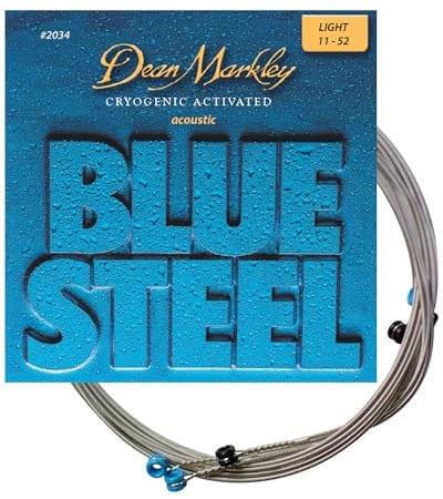 Dean Markley 2034 .0.11-0.52 Blue Steel LT Acoustic Guitar Strings