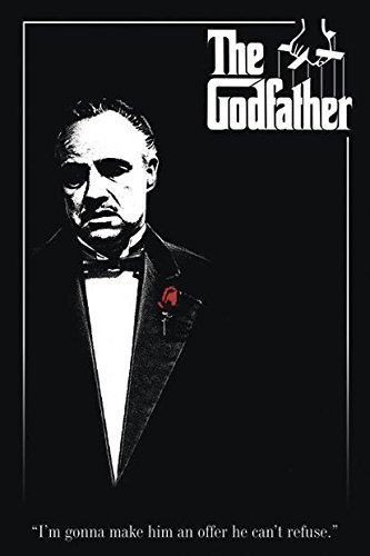 Pyramid International Close Up The Godfather - Der Pate Poster (61 cm x 91,5 cm)
