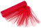 Trimming Shop Organza-Rolle, schneedurchsichtig, 25 m x 29 cm große Organza-Rolle für Stuhlschärpe, Tischläufer, Weihnachtsfeier, Hochzeitsdekoration, Heimwerkerprojekte, Rot
