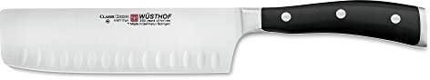 WÜSTHOF Nakiri 4187-7/17, Classic Ikon, Acero Inoxidable y plástico