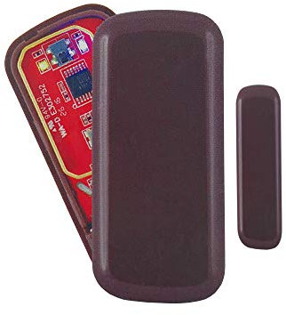 Honeywell 5800MINIBR 5800 Mini Brown Wireless Door/Window Contact Supplied with Lithium Battery