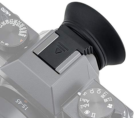 PROfezzion Grandi Estese in Morbido Silicone Oculare per Fujifilm X-T30II, X-T30, X-T20, X-T10 (Installato e Protetto con Fotocamera Hot Shoe)