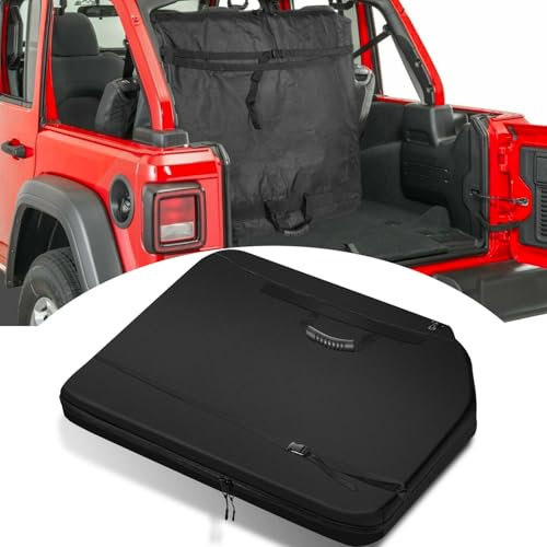Camoo Freedom Panel Sac de rangement rigide avec poignée compatible avec Jeep Wrangler JK JKU JL JLU Sports Sahara Freedom Rubicon Unlimited Gladiator 2 portes et 4 portes et Gladiator JT 2020-2022