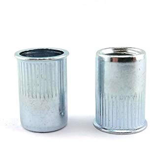 50 x Blindnietmutter M5 Klein Senkkopf Nietmutter Einnietmutter Stahl Verzinkt