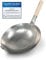 pasoli handgehämmerter Wok inkl. gratis Rezepte eBook - traditionelle Asiapfanne - Bratwok aus Carbonstahl - induktionsgeeignete Wokpfanne - Durchmesser 36 cm