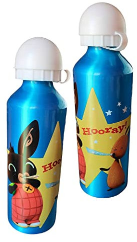 Borraccia con Beccuccio - in ALLUMINIO BING IL CONIGLIETTO BAMBINI 500ML